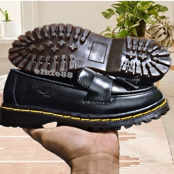 ฟรีกล่องรองเท้าผู้ชายและผู้หญิง DR. แว่นตา MARTENS OUT SOLE PANNY LOAFERS DOKMAR CASUAL SLIP-ON DOCM