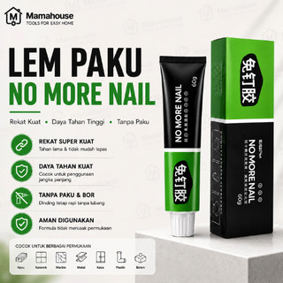 Lem Pengganti Paku Tembok No More Nail Glue Multifungsi Tanpa Bor Perekat Dinding Kuat