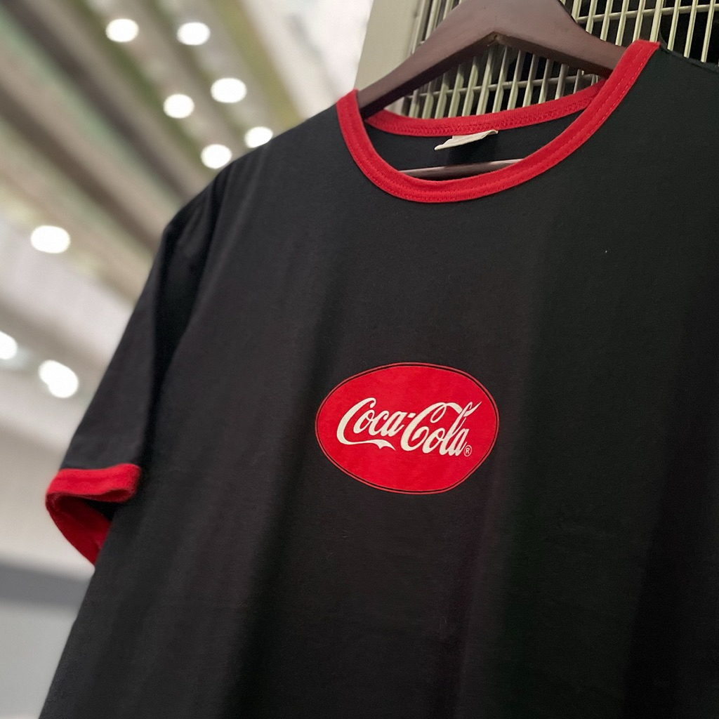 เสื้อยืด Ringer Coca Cola Pacsun - ใหญ่