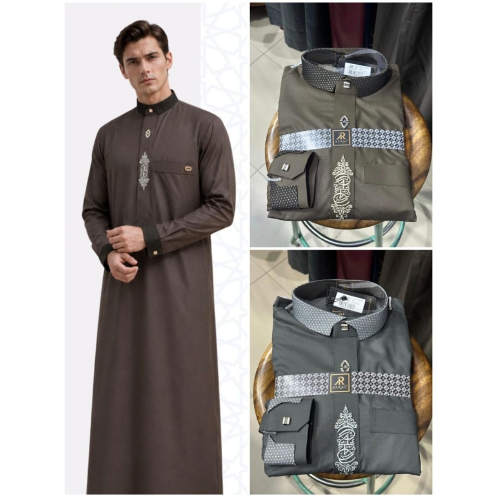 KATUN (( JUBAH AL-RAZ 19 JUNE 26 BEST QUALITY FYP INTERNATIONAL ) LARAZ PREMIUM COTTON MOTIF NEW EDI