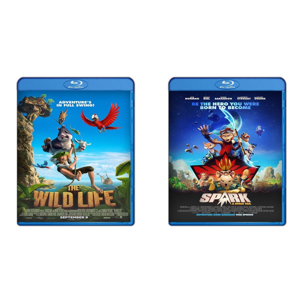 ดีวีดี The Wild Life (Robinson Crusoe) (2016) + DVD Spark A Space Tail (2016)