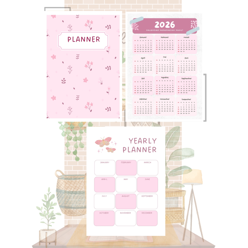 (เฉพาะเนื้อหา) A5 Hole Planner สําหรับ 6 ห่วง Planner Binder