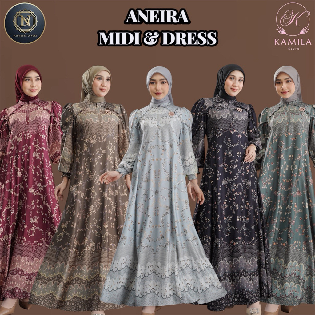 Aniera Midi & Dress โดย Nadeheera Luxury Aniera Dress Nadheera Luxury Rayon Premium