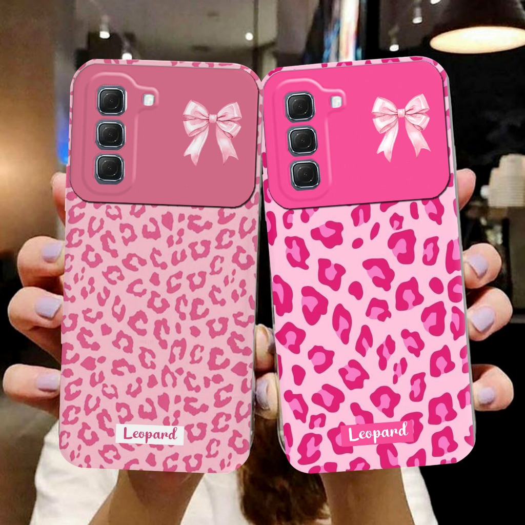 HP Leopard Case สําหรับ Infinix Hot 70 60 60i 60 Pro Gt 7 GT 30 Pro สมาร์ท 20 10 Plus หมายเหตุ Edge 