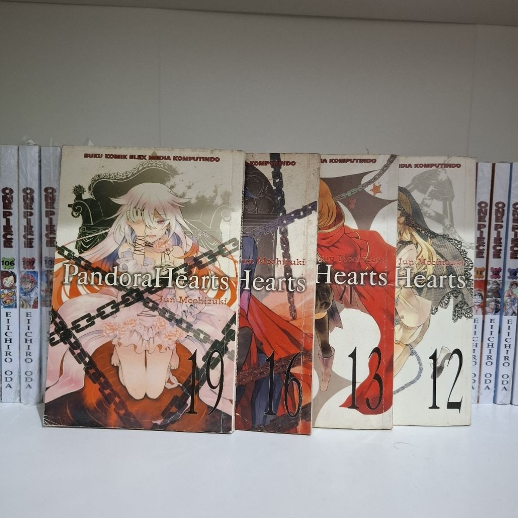 Pandora Hearts Comic Vol 12, 13, 16, 19 Cabutan by Jun Mochizuki