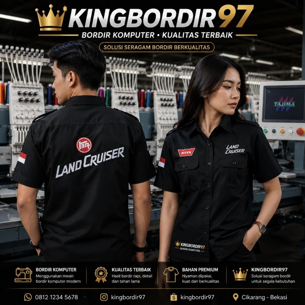 KEMEJA Land Cruiser Shirt/Land Cruiser Uniform Top