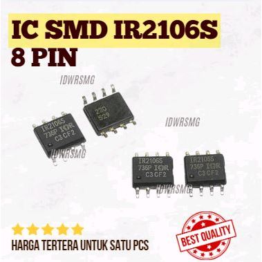 IR2106S SMD IR2106 IR 2106S IC High Low Side Driver Sop-8 600V IGBT