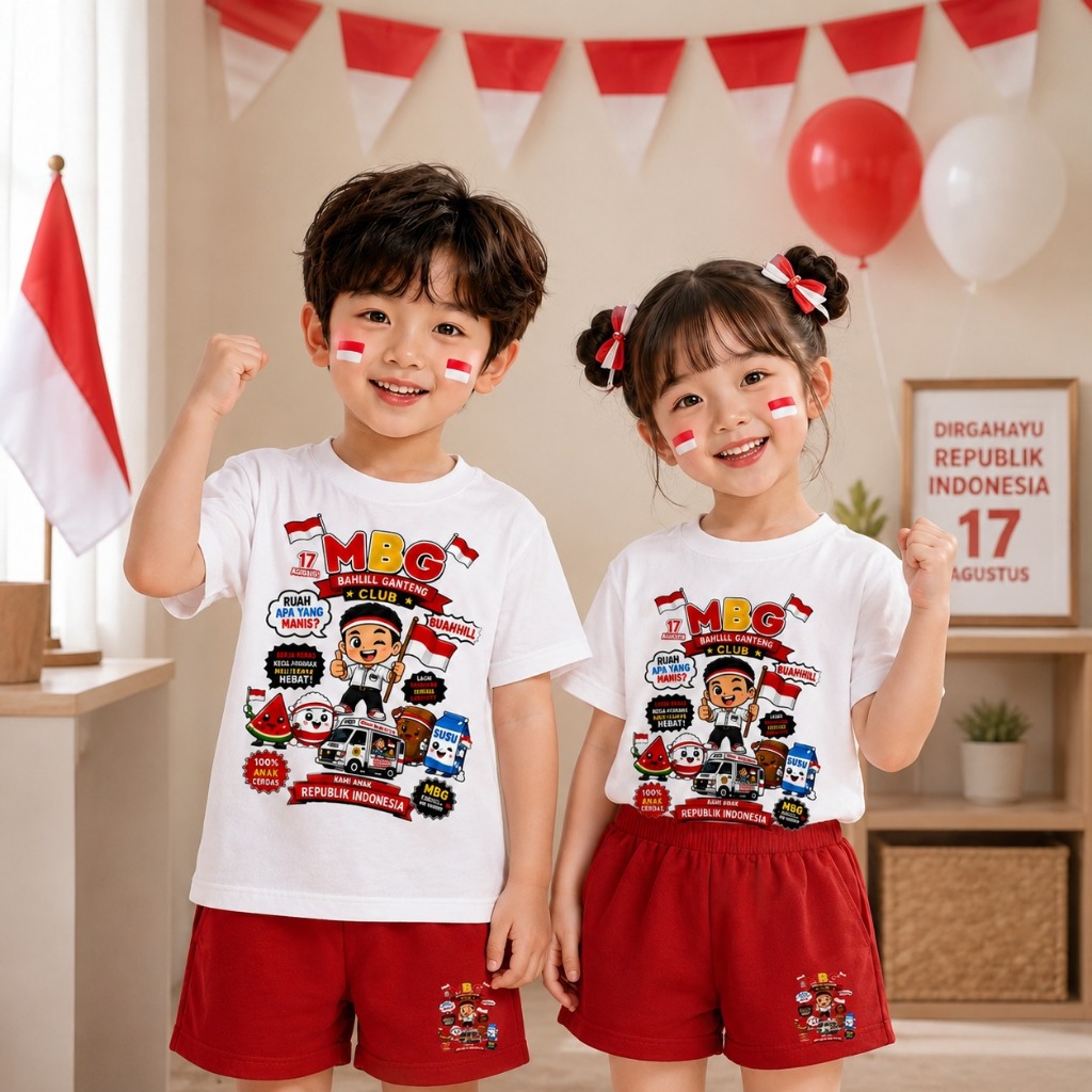 ชุดเด็ก HP สําหรับลายประกาศอิสรภาพ 2-11 ปี / ชุดลําลอง / เสื้อยืดเด็กมีแขนและกางเกงขาสั้น / โทรศัพท์