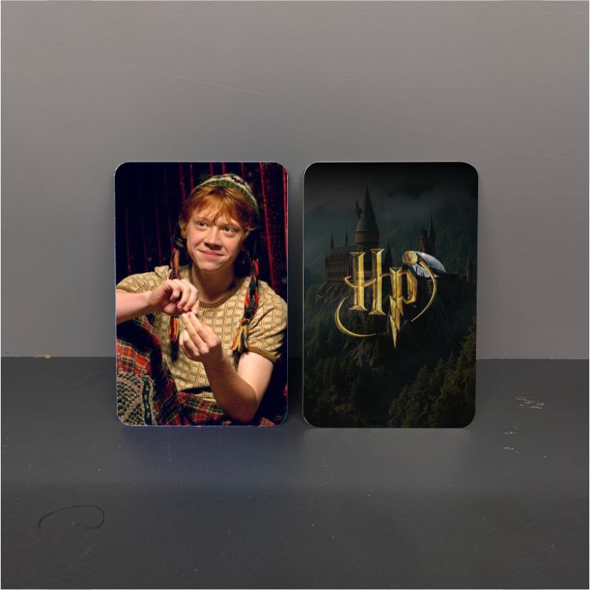 (ตอนที่ 2) การ์ดภาพยนตร์ Harry Potter Fanmerch: Severus Snape, Tom Riddle, Oliver Wood, Ron Weasley, Sirius Black, Hagrid, Voldemort, Remus Lupin