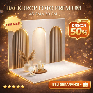 Alas Foto Produk Lipat aesthetic background / konten kreator / photography / foto produk