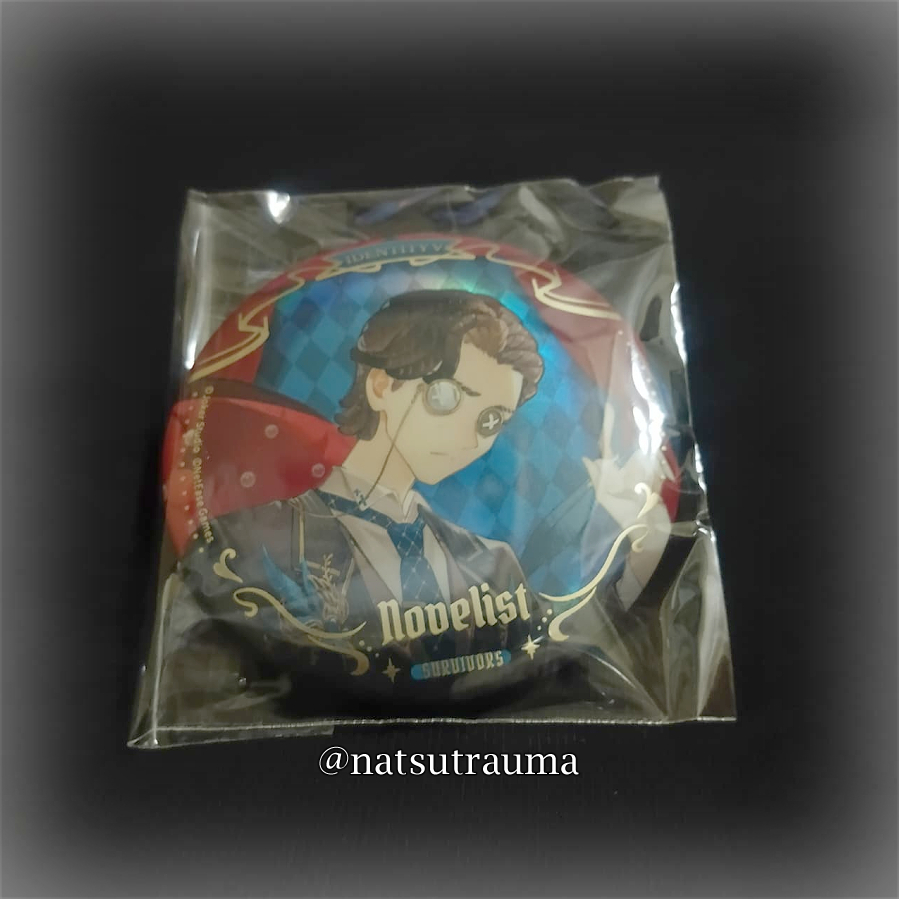 Idv Identity V Perfect Wrap series Orpheus Novelist [Pin badge]