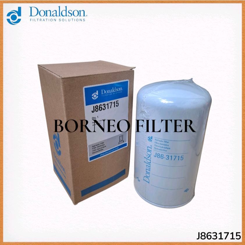 เจจจจจ8631715 กรองน้ํามันไฮดรอลิก Donaldson P763987 HC-51040 SFH1715 HF6350 WD11002 HC51040 24419280