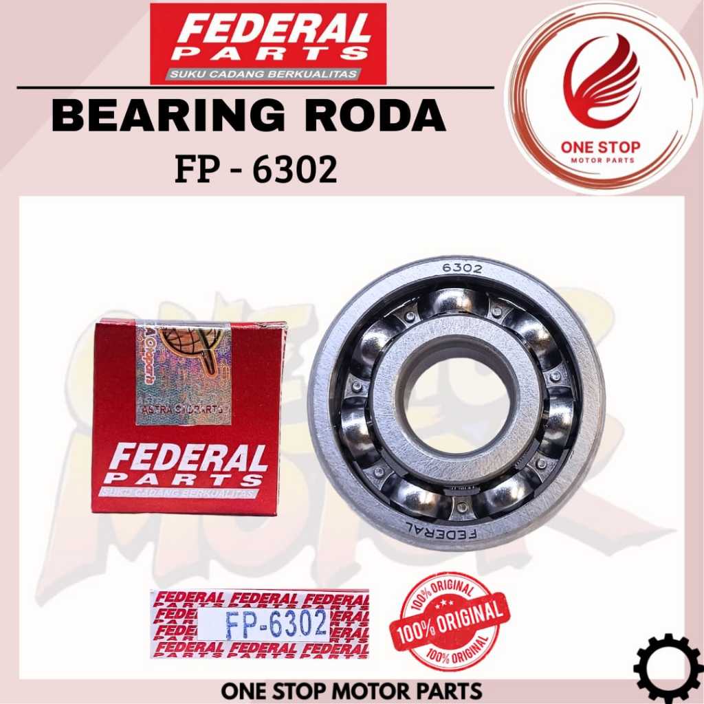 แบริ่ง 6302 Federal Laher 6302 FP-6302 ORIGINAL FEDERAL PARTS
