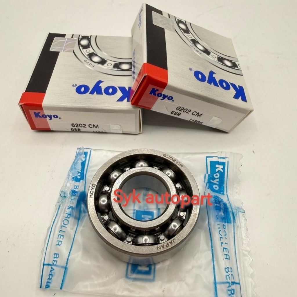 BEARING 6202CM KY 6202 CM KY ไม่มีฝาปิด UK 15x35x11mm