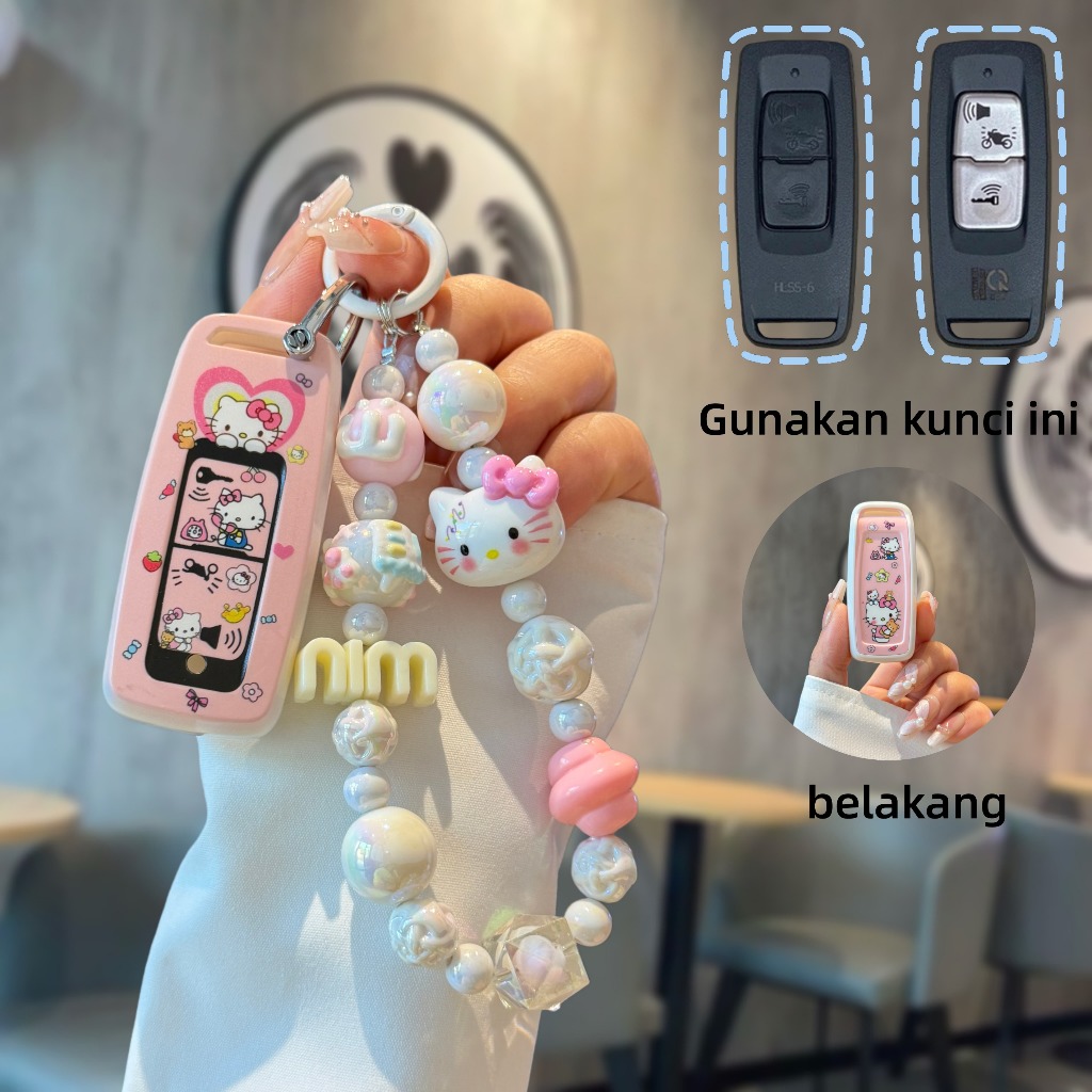 ปลอกกุญแจมอเตอร์ไซค์ Honda PCX 160 Scoopy 2024-2026 SH Stylo 160 2024 ADV 160 Vario 125 160 Beat Del