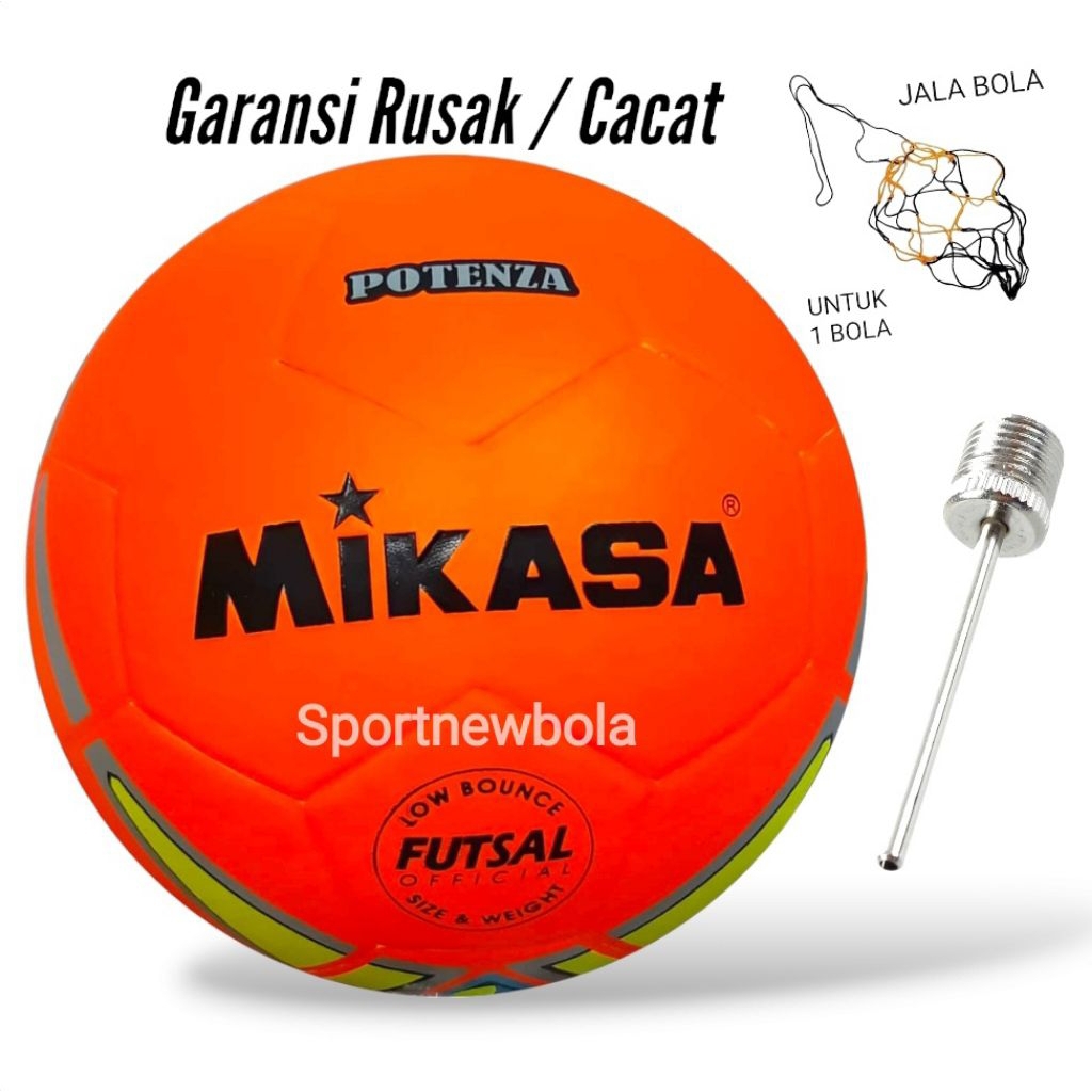 Original MIKASA POTENZA Futsal Ball Size 4 Futsal Ball Original Adult Futsal Ball Clod Pres