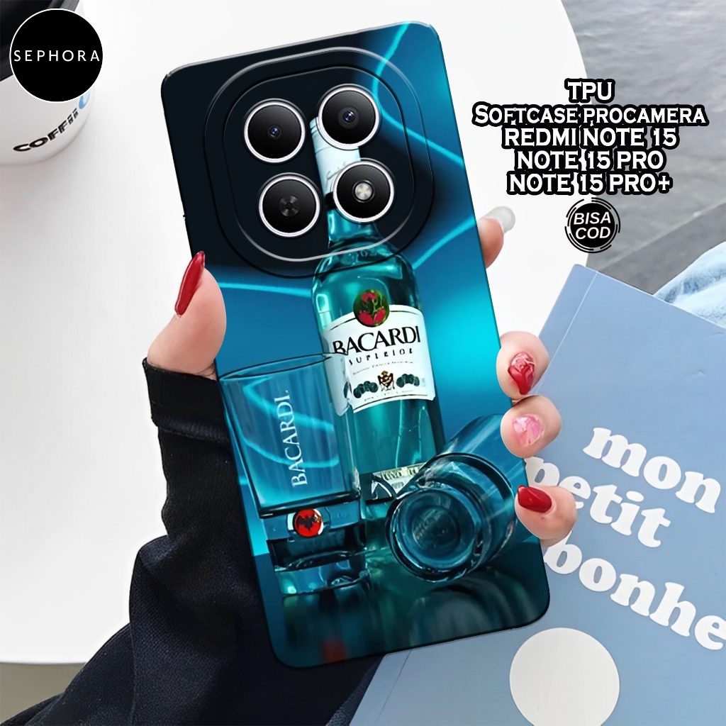 เคส HP Redmi Note 15/15 Pro/15 Pro+ - เคสแฟชั่นแบรนด์ - เคสอ่อน Note 15/15 Pro/15 Pro+ - เคสกล้อง Pr