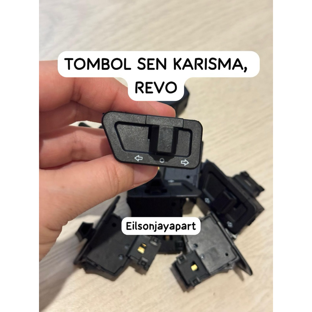 TOMBOL ปุ่มสวิตช์ไฟเลี้ยว Smash kharisma Supra X 125 Supra Fit New Beat Vario Karbu Shogun 125 Spin 