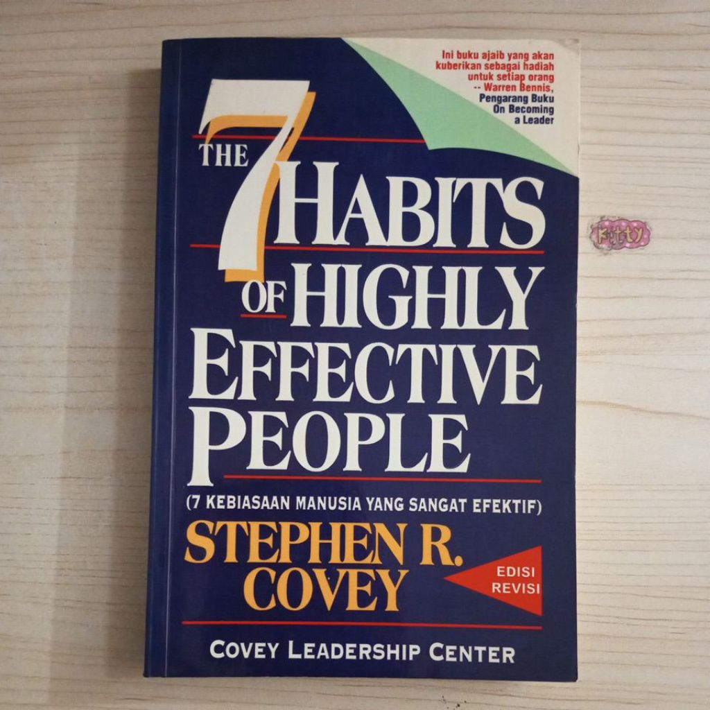 หนังสือ 7 HABITS โดย STEPHEN R COVEY