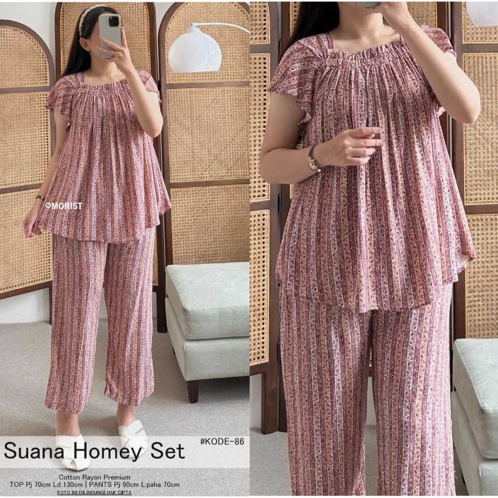 SUANA SET เสื้อผ้าผู้หญิง Trend FASHION HQ จาก MoRiST