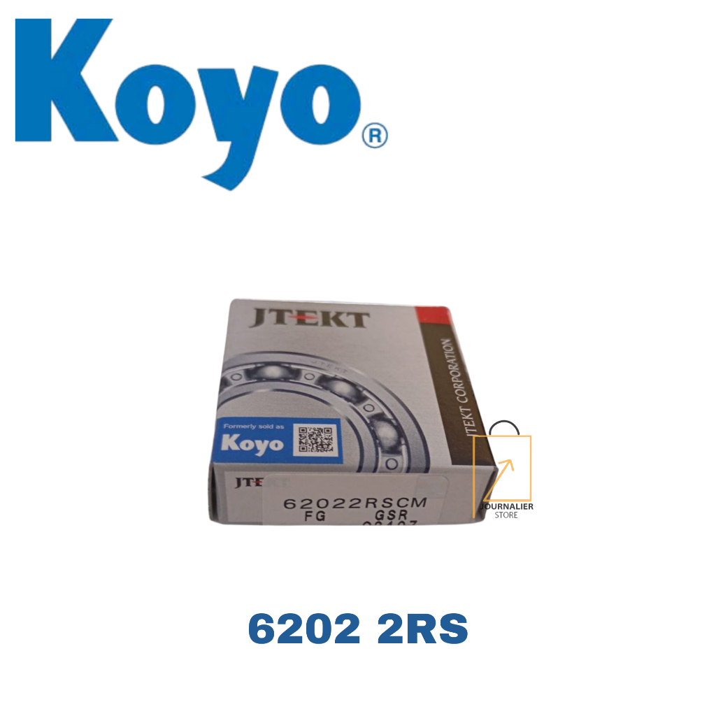 LAHER / BEARING 6202 2RS KOYO JAPAN