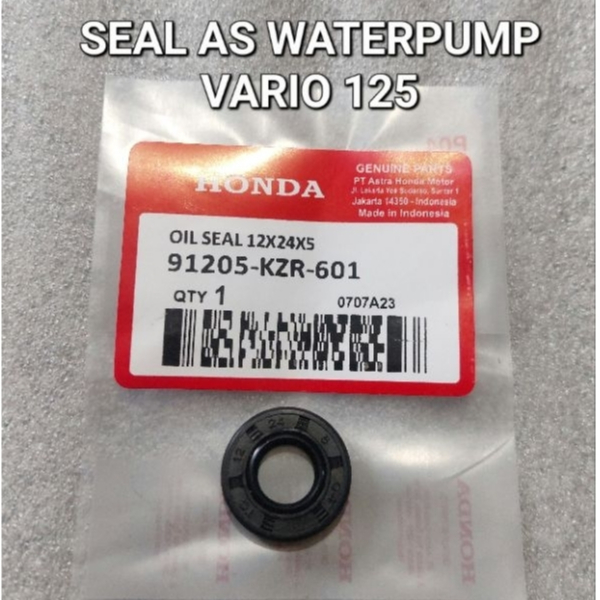 ซีลปั๊มน้ํา Vario 12x24x5 91205-KZR-601