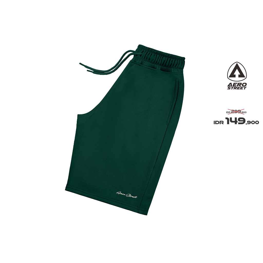 HIJAU Aerostreet Jogger Shorts Madava Green Jogger Pants EBAAA
