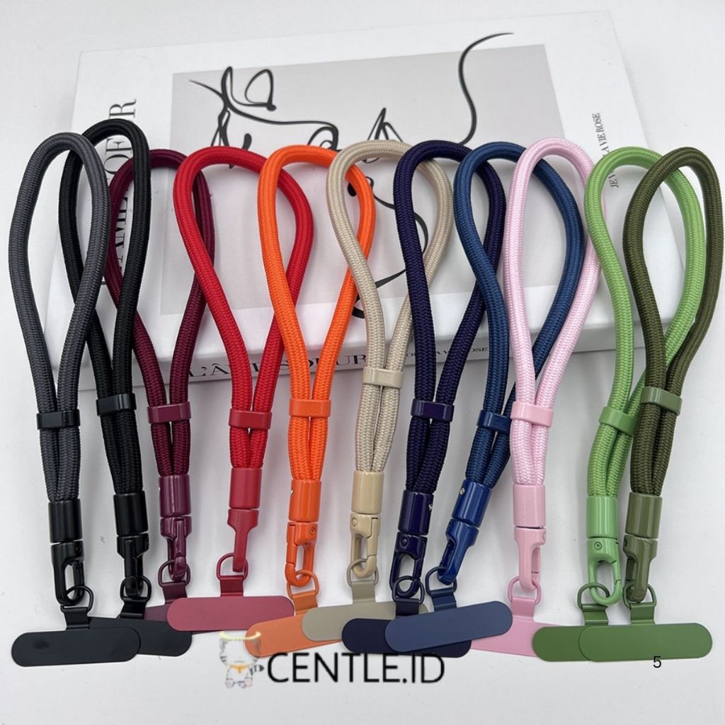 GANTUNGAN HP PHONE STRAP STANDARD WRIST STRAP MN-2235 WRIST STRAP สั้นโทรศัพท์ไนลอนมินิเกาหลีโทรศัพท