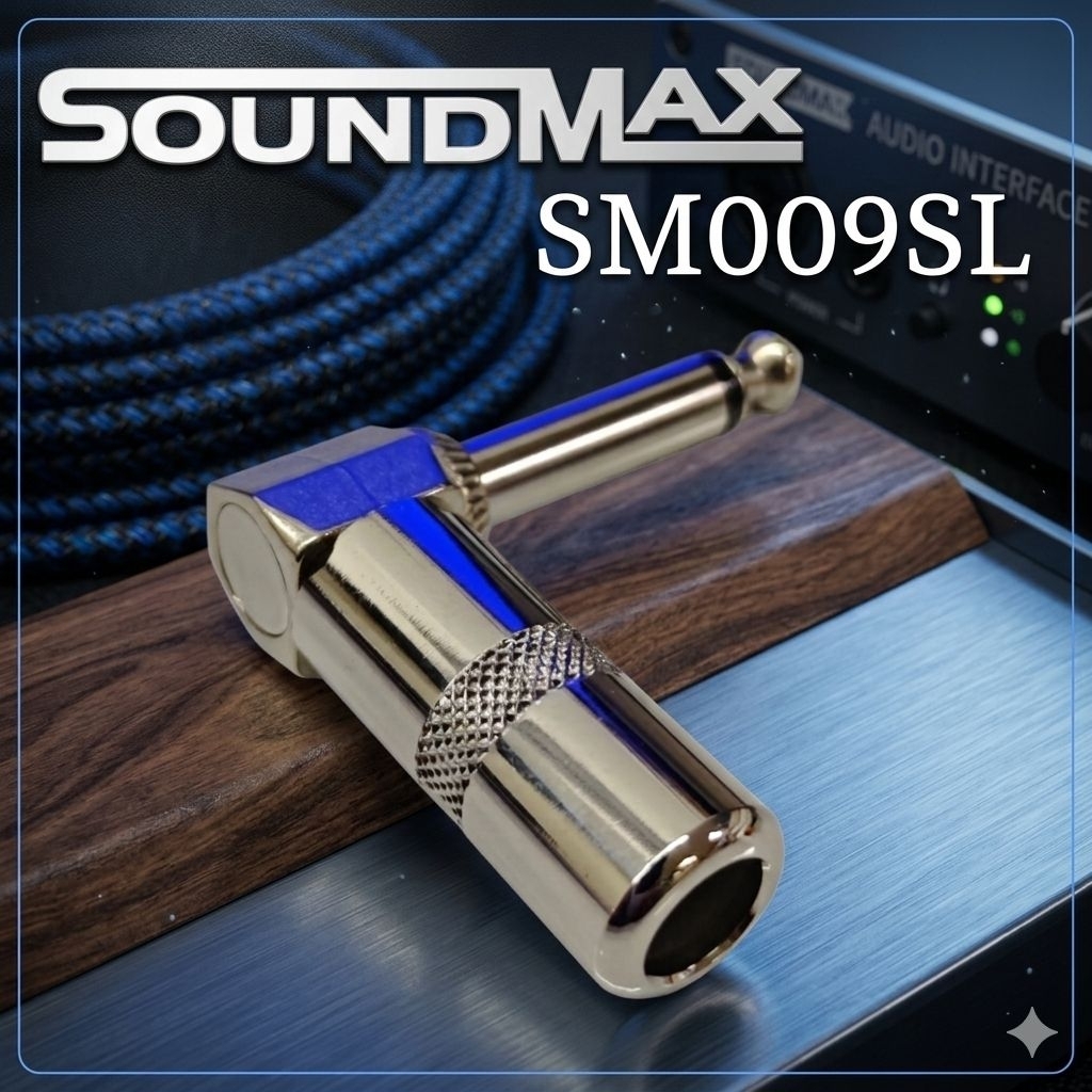 แจ็ค Trs - แจ็ค 6.5mm - Soundmax Akai Mono L Metal