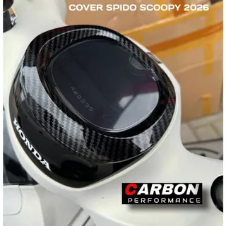 CARBON SPEEDOMETER GARNISH SCOOPY GEN 6 ปี 2025 - 2026 LAST SCOOPY PRESTIGE SPIDO VARIATION