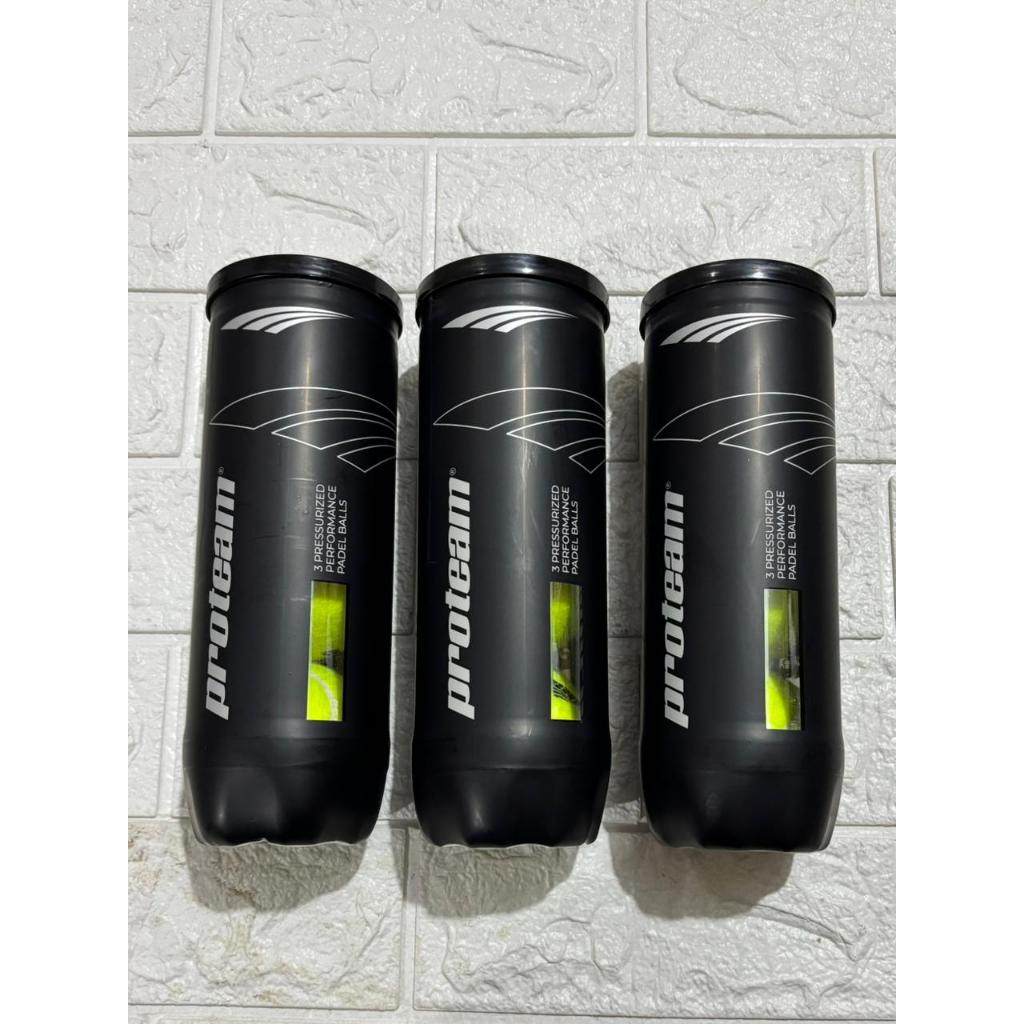 PROTEAM PADEL BALLS 1 TUBE COTENTS 3 ต้นฉบับ 100%