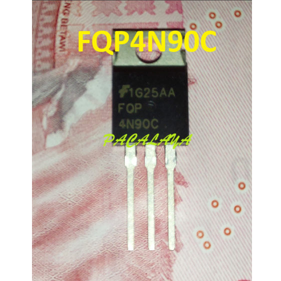 FQP4N90C N-Channel QFET MOSFET 900V 4A ของแท้