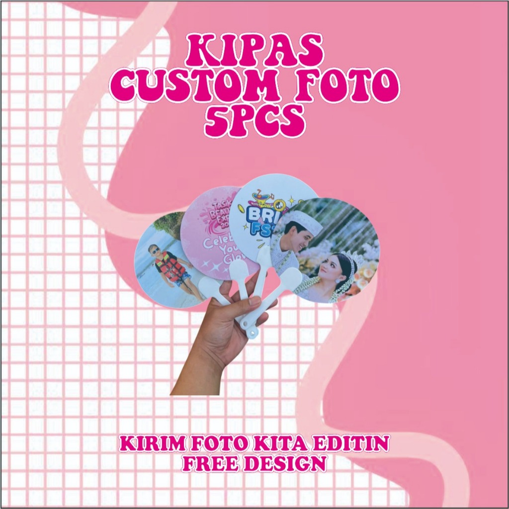 5 ชิ้นพัดลมมือที่กําหนดเอง / ออกแบบฟรี / แฟนโปรโมชั่นที่กําหนดเอง / SOUVERNIR / แฟนมือแบบกําหนดเอง P