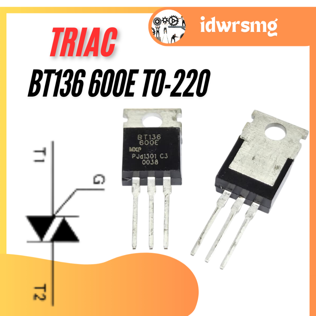 BT136-600 BT136 600V BT136 triac 4A bt 136 600e ถึง 220
