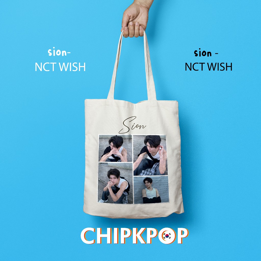 [ชุดแพ็ค] TOTEBAG SION NCT WISH I SION NCT WISH I NCT WISH KPOP I TOTEBAG KPOP I TOTEBAG NCT WISH I 