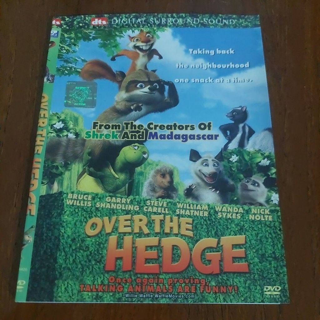 ดีวีดี "OVER HEDGEHOG" BRUCE WILLIS