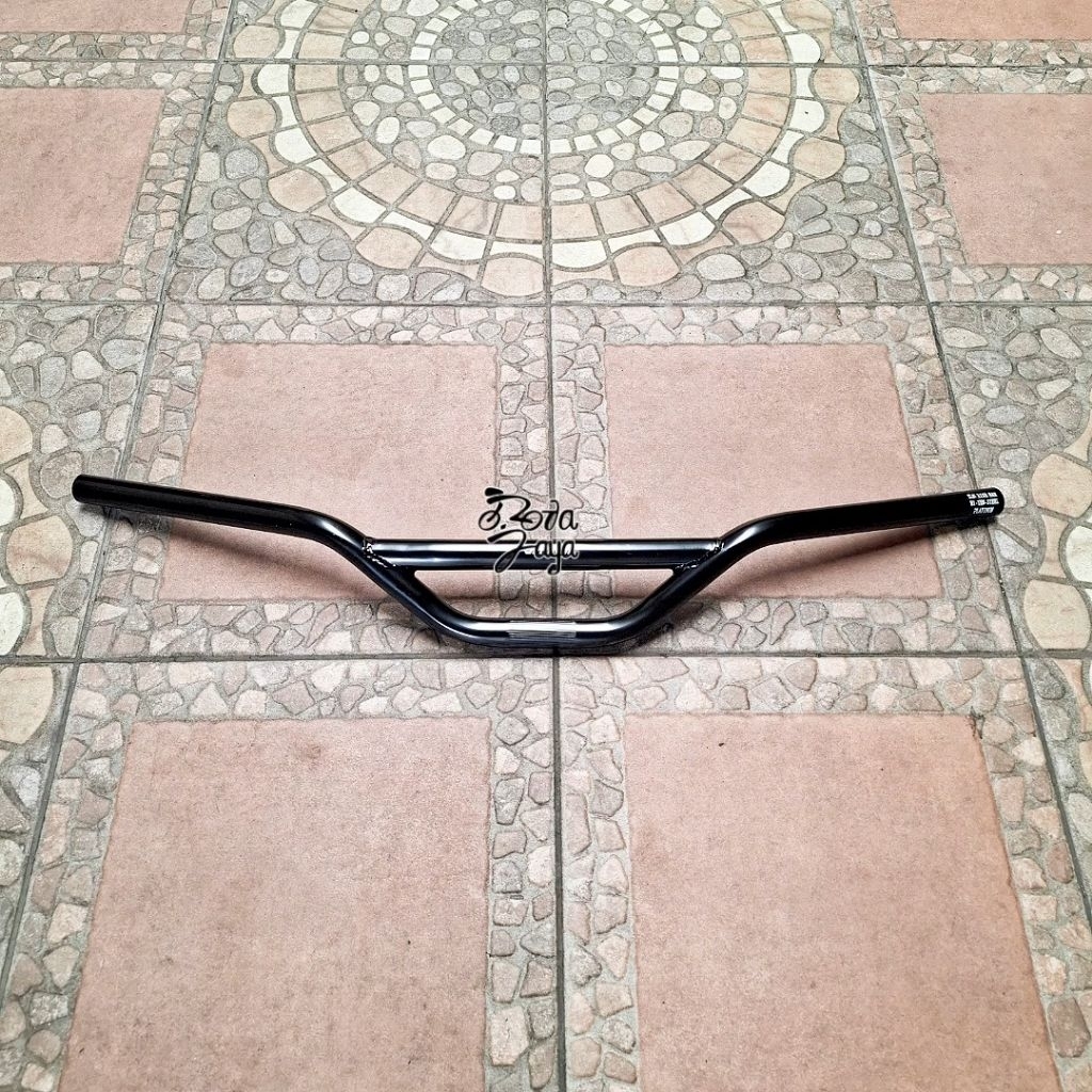 NEW BLACK IRON COMMUTER SUNRISE STANG - HANDLE BAR SUNRISE PLATINUM 22.2 mm สีดํา 70cm