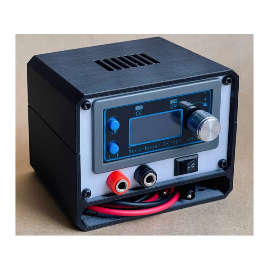 ปลอกฝาครอบโมดูล Buck Boost Converter แหล่งจ่ายไฟขนาดเล็ก ZK-4KX หรือ ZK-5KX V2