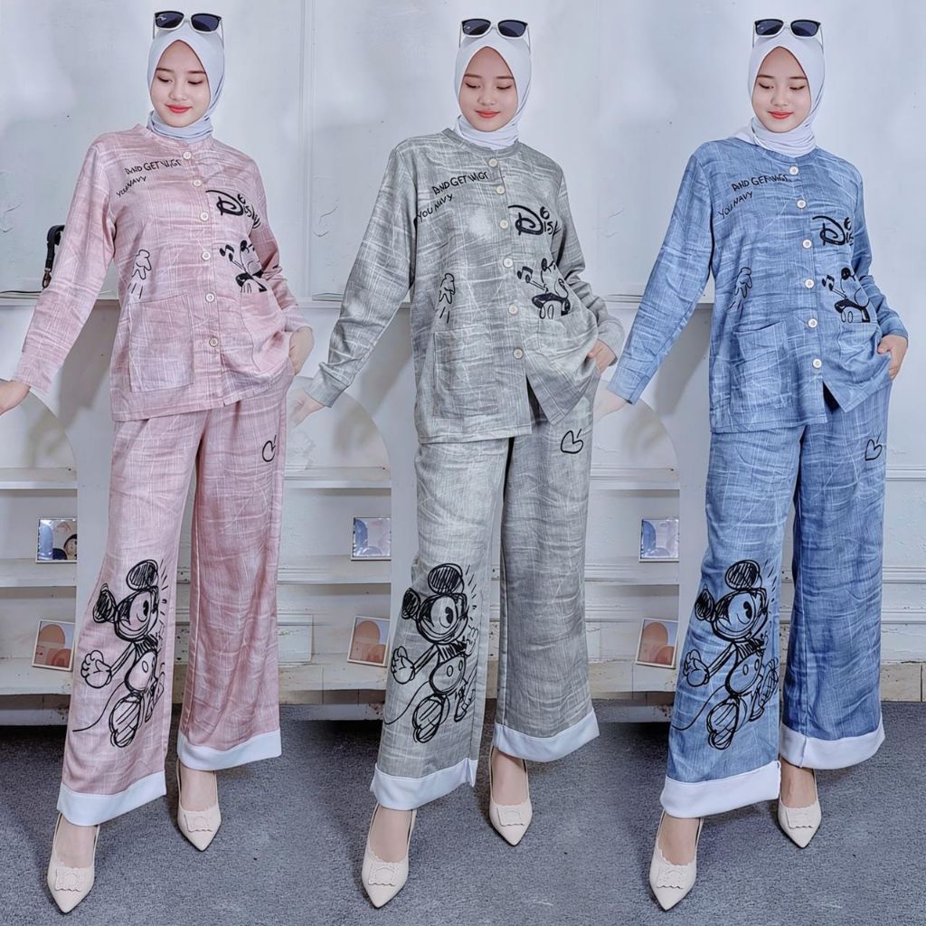 OLIVE/TWo PERS CARDIGAN SET