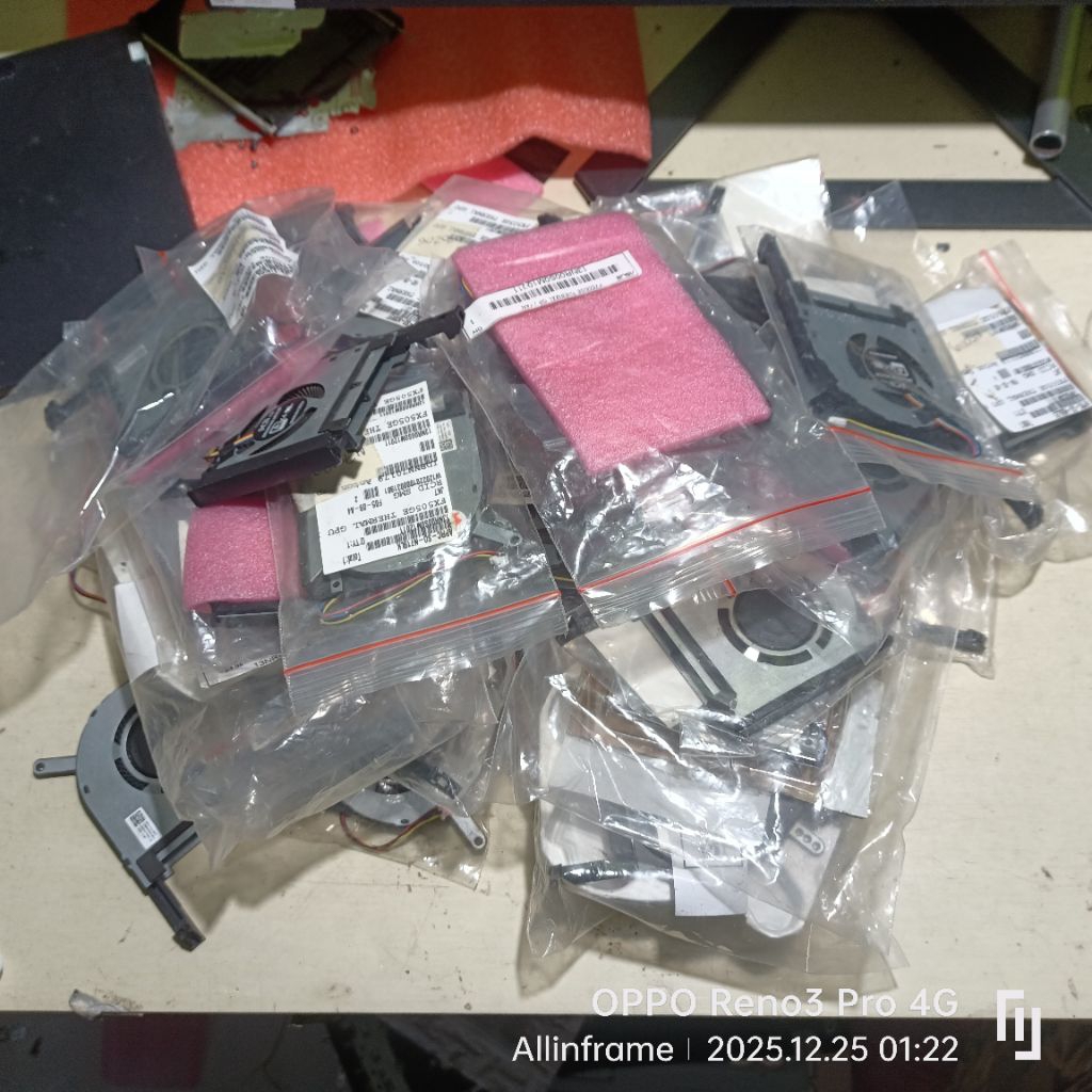 Asus TUF A15 F15 FX505 FX506 FA506 FX506IH FA506 FX506LH พัดลม CPU