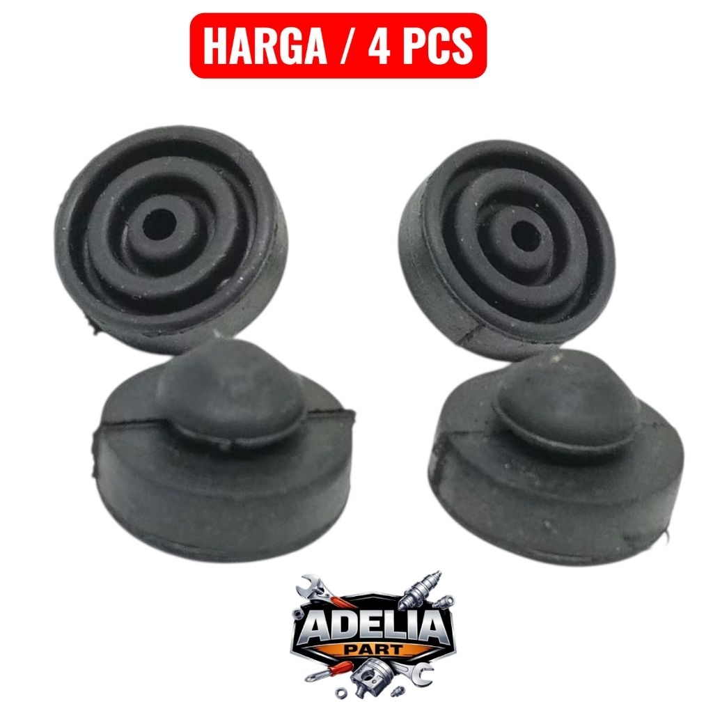 ขายส่ง 4 ชิ้น Universal Yamaha เบาะรองนั่งยาง