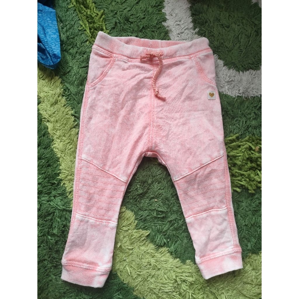 Ever wear - กางเกงจ็อกเกอร์ไล่ระดับสีชมพูแบรนด์ H&M สําหรับสาว 2 ปี