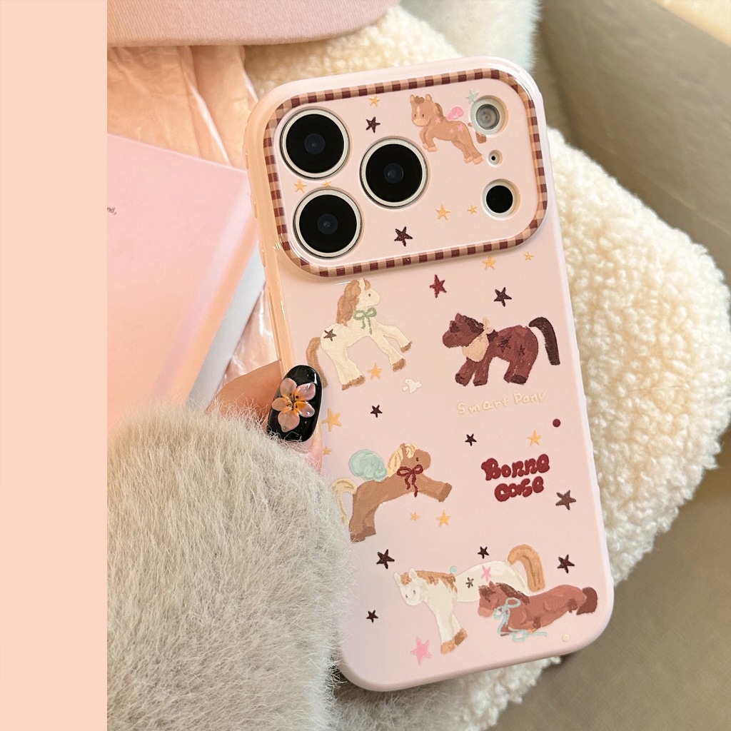 IPhone 17 Horse Pink Case iPhone 17 Case iPhone 17 Pro Case iPhone 17 Promax Case iPhone CSK001
