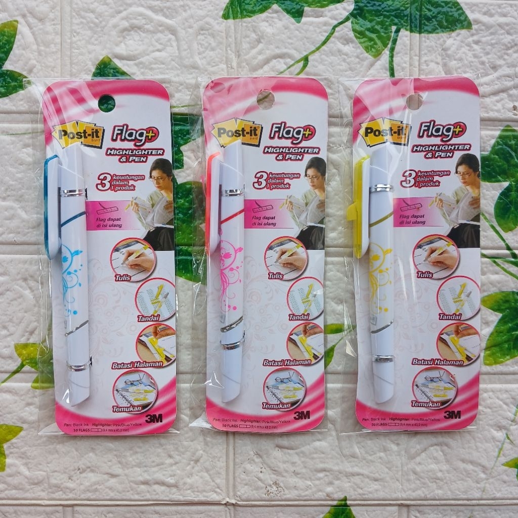 3M Post-it Flag Highlighter และปากกา Post it Pen