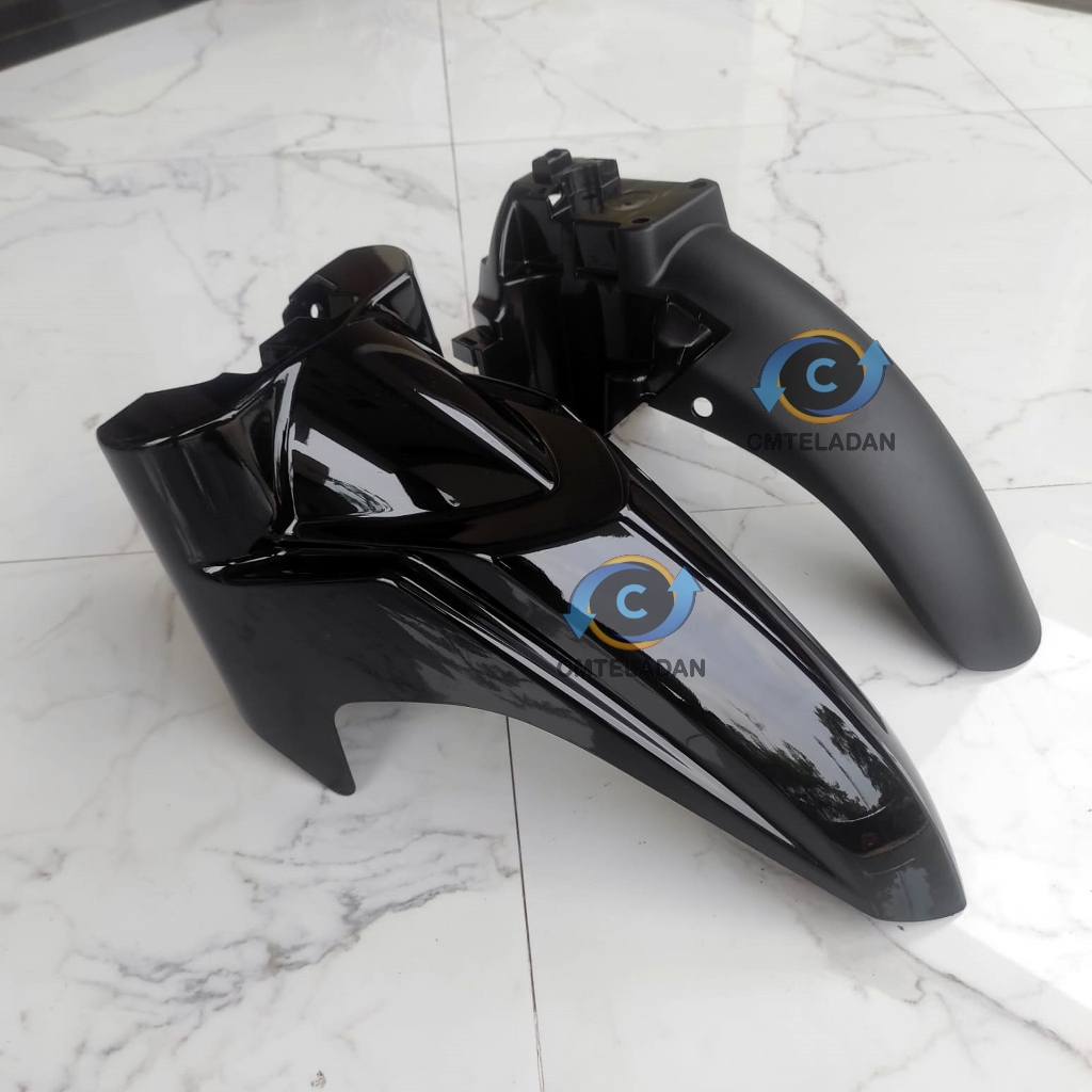 WIN Mudguard บังโคลนหน้า RBT JUPITER Z1 A/B สีดําใช้ STD และดัดแปลง RBT หนา Precision