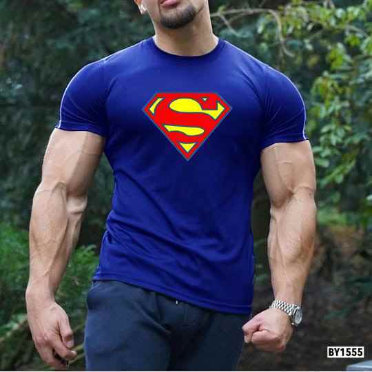 BODYFIT GYM เสื้อยืดสําหรับผู้ชาย FITNESS SPORT WEAR