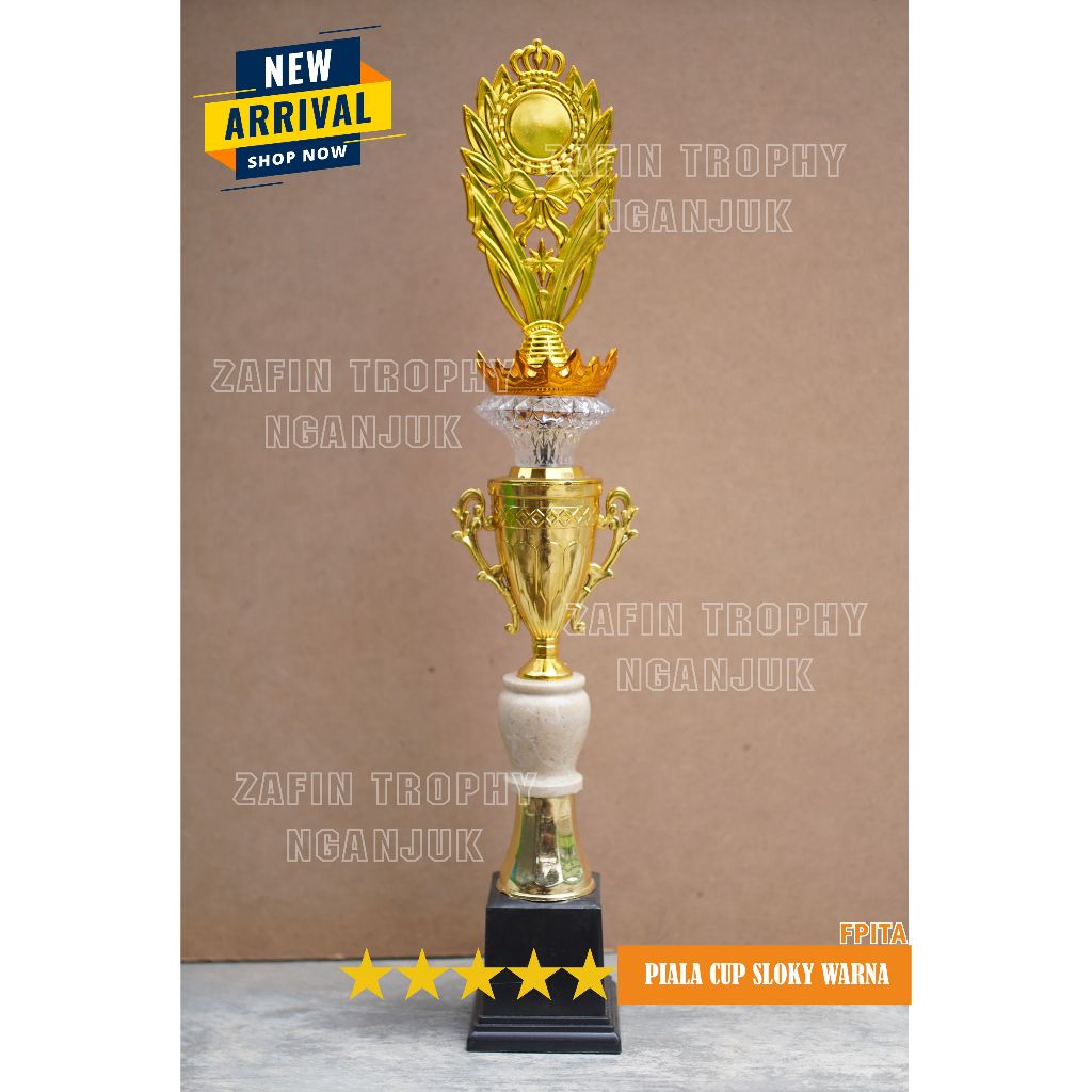 SINGLE CUP SEALER CROWN SMALL ASHTRAY COMBINATION OF SLOKY AND MARBLE CUPS 7 ซม. รูป F. ริบบิ้น (ฟุต