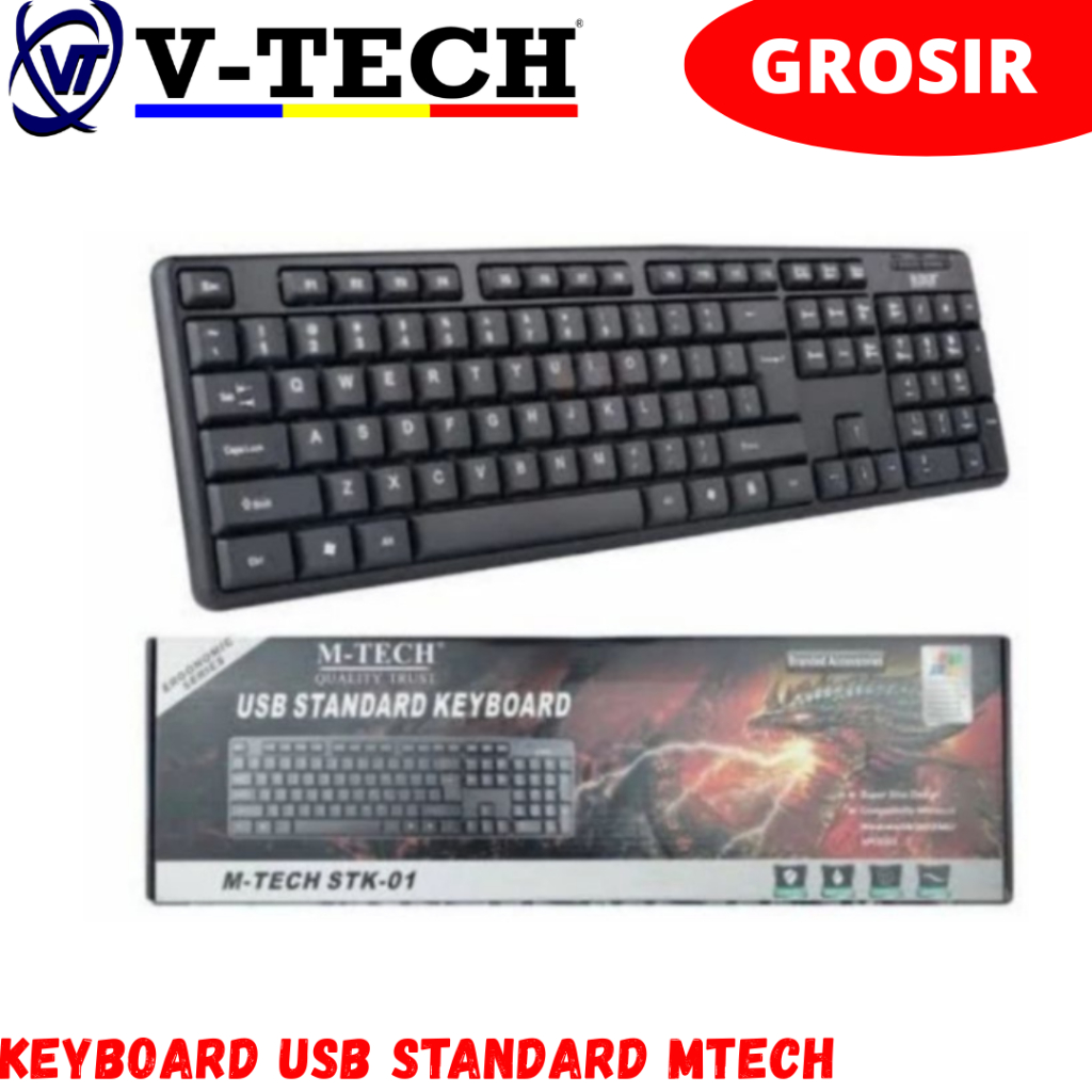 คีย์บอร์ด USB MTECH STANDARD