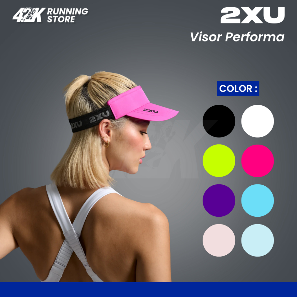 2XU CAP PERFORMANCE VISOR ORIGINAL RUNNING CAP LIGHTWEIGHT QUICK DRY SPORT HAT