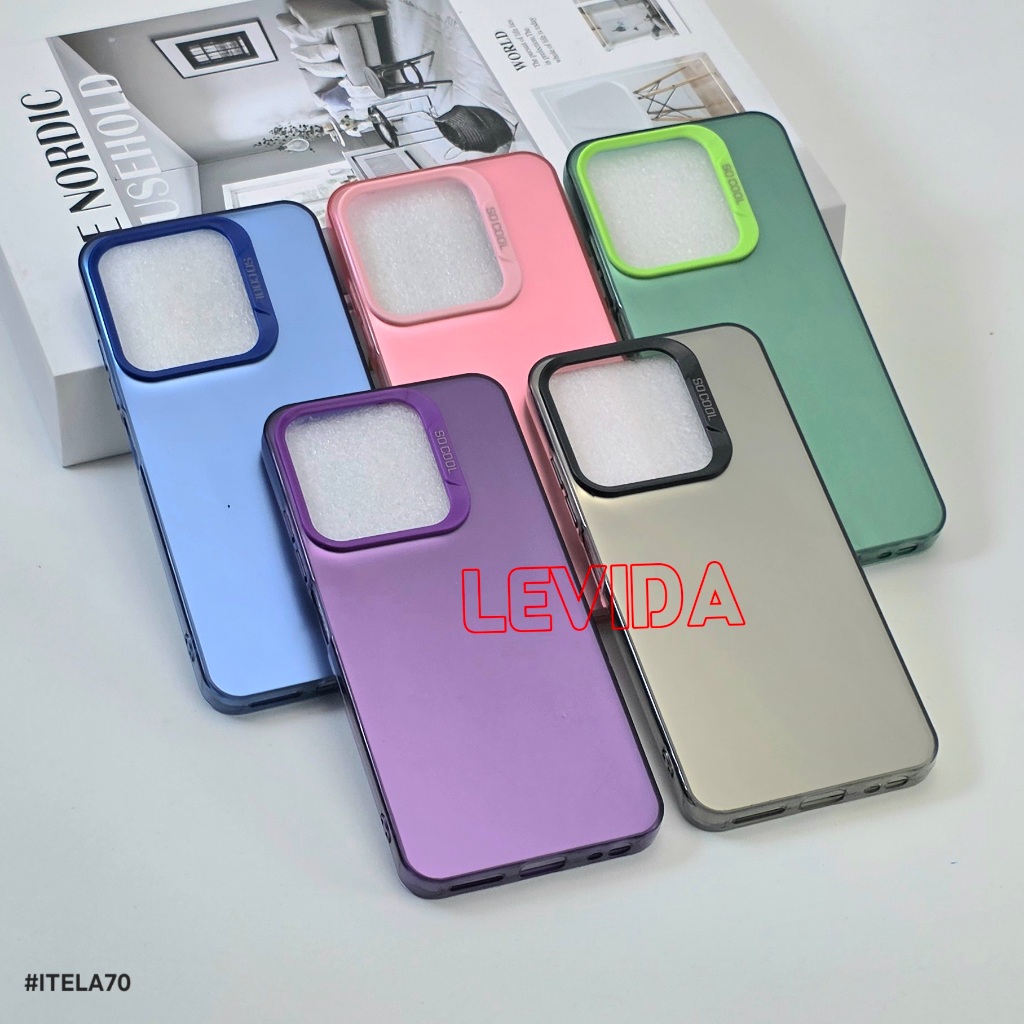 Itel A70 Itel A90 เคสซิลิโคนปลอก Imd กรณีโฮโลแกรมสําหรับ Itel A70 Itel A90
